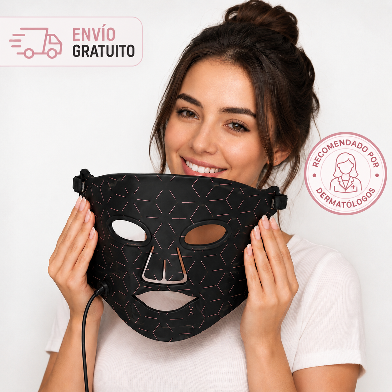 LUMINÉVA™ Máscara LED Facial – Tu piel 10 años más joven desde la primera semana