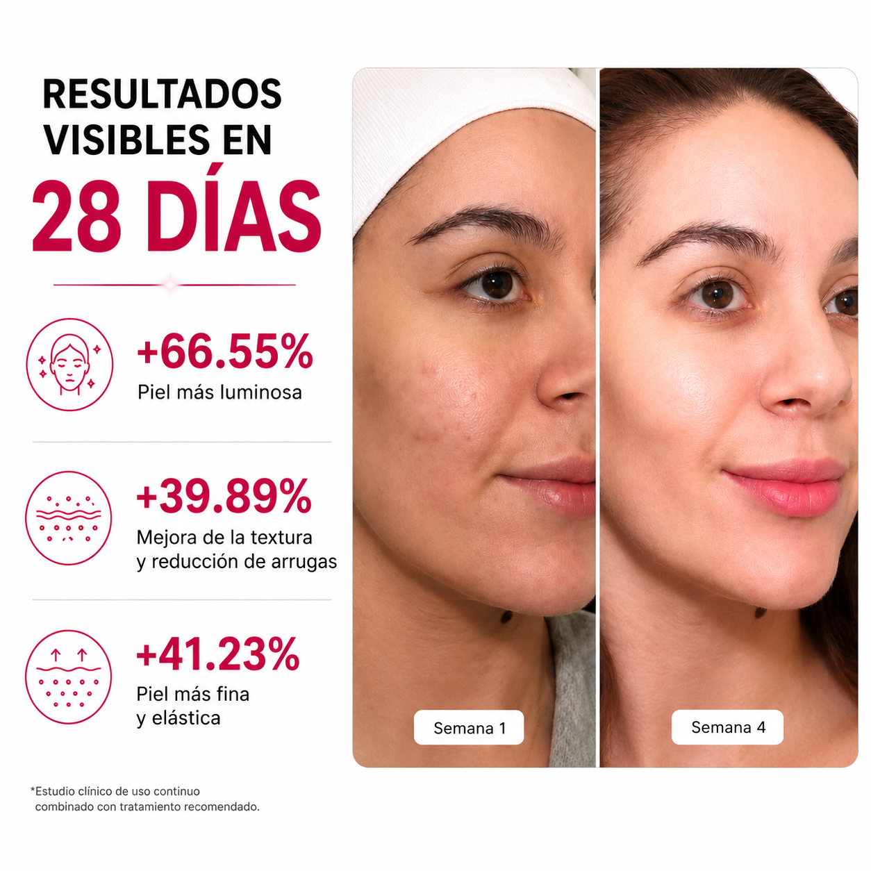 LUMINÉVA™ Máscara LED Facial – Tu piel 10 años más joven desde la primera semana
